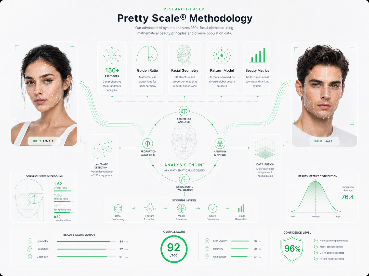 Research-Based Pretty Scale Methodology